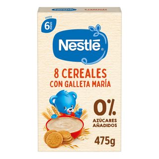 Nestlé Papilla 8 Cereales Galleta 6m+475g