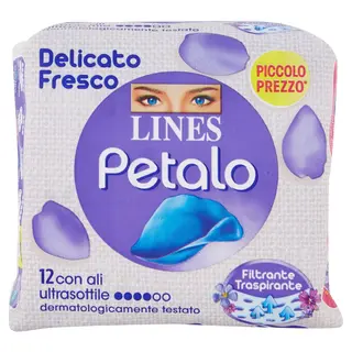 Lines Petalo Con Ali 12 Assorbenti - 000024132