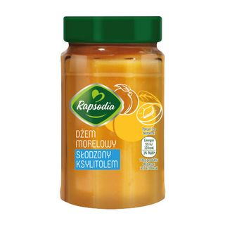 Rapsodia Dżem morelowy słodzony ksylitolem, 250 g