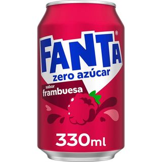 Refresco S/Azucar Frambuesa Fanta Lata 33Cl