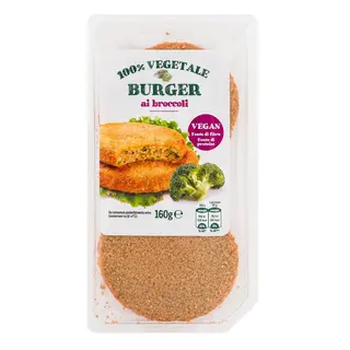 Burger Vegetali Broccoli 160G