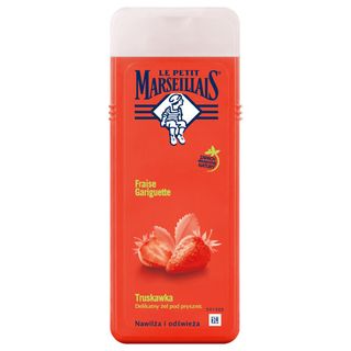 Le Petit Marseiliais Żel pod prysznic Truskawka, 400 ml