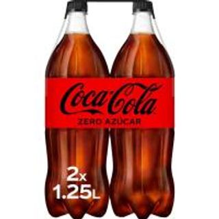 Refresco De Cola Sin Azúcar Coca Cola Pack 2X1,25 L. (23764731)