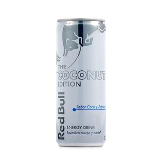 Bebida Energética Sabor Coco y Arándanos Red Bull Lata 25 Cl.