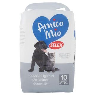 Selex Amico Mio Tappetini Antiodore 60X90 cm 10 pezzi