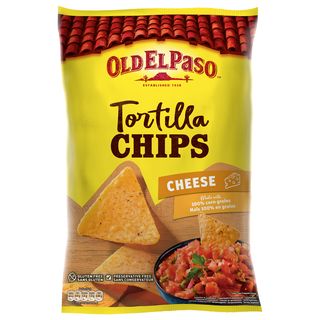 Old El Paso tortilla chips con sabor queso 185 g