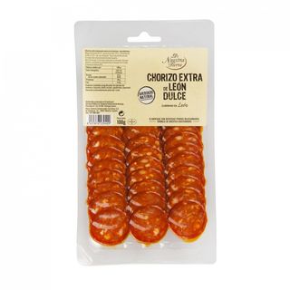 Chorizo De Leon Dulce Loncheado De Nuestra Tierra 100 Gr.