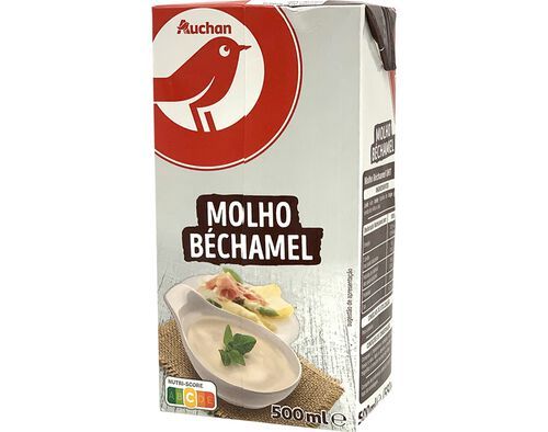 MOLHO AUCHAN BÉCHAMEL 500ML