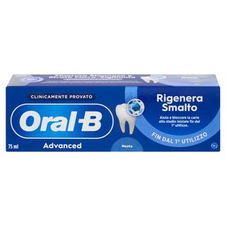 Oral-B Advanced Dentifricio Rigenera Smalto Menta 75 ml