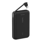 Powerbank Belkin 10000Mah Con Cable Integrado Usb-C Negro (0745883891801)
