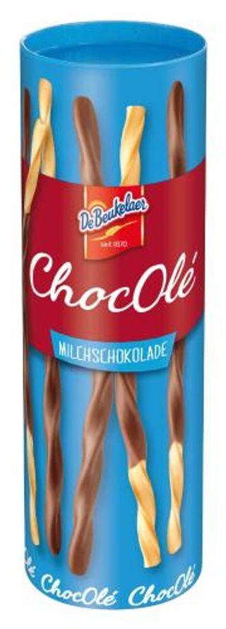 Stick ricoperti di cioccolato al latte