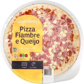 Pizza de Fiambre e Queijo Continente (emb. 410 gr)