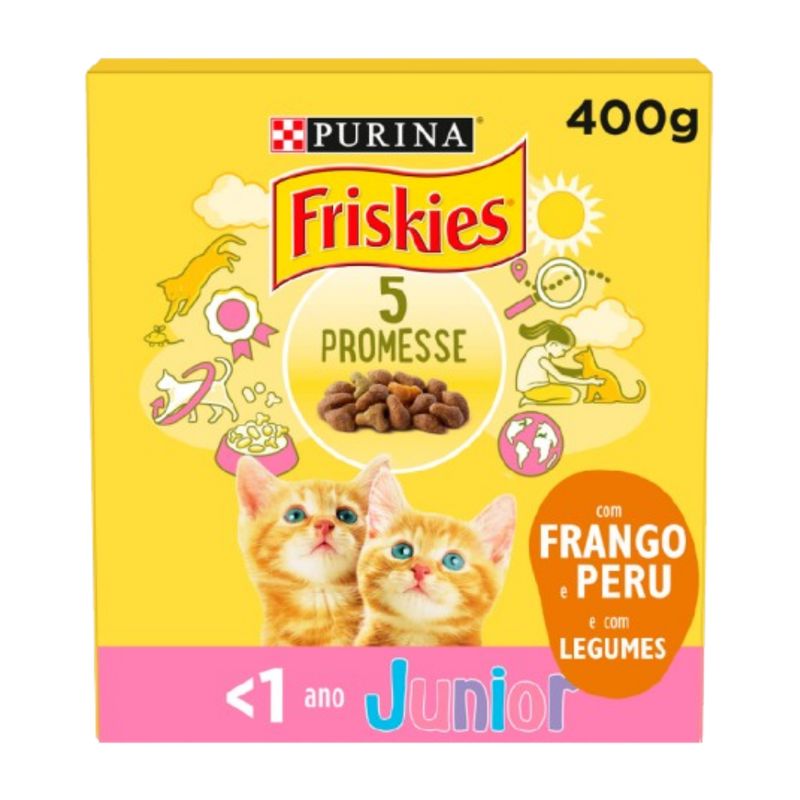 Friskies Júnior Frango e Legumes 400g