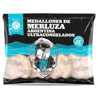 Medallones De Merluza Argentina Mari Marinera De Dia Bolsa 475 G