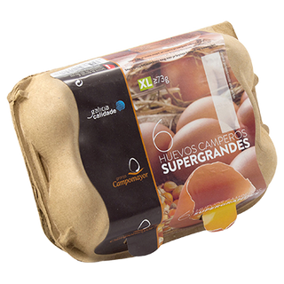 Huevos Camperos Xl Campomayor 6 Uds