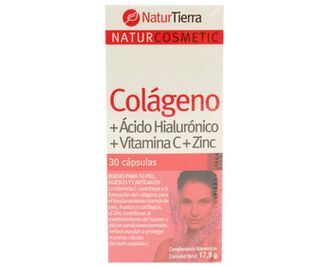 Capsulas Naturtierra Colageno+Ac. Hialuronico 30 Und