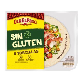 Tortilla Sin Gluten Old El Paso 216 G