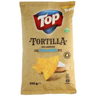 Top Tortilla Chipsy kukurydziane solone 150 g