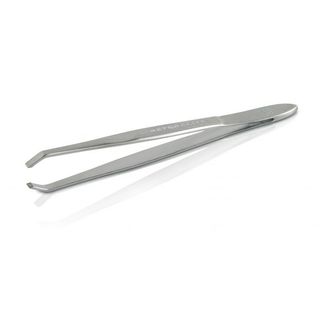 Pinza de Depilar Punta de Cangrejo Satinada - Beter - Plata 8412122640415