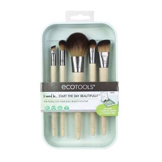 Start The Day Beautifully Kit Set 5 Brochas - Ecotools - 5 unidades 79625016062