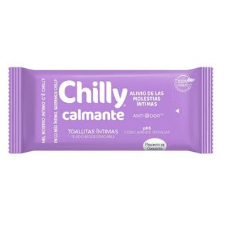 Toallitas de Higiene Íntima Calmantes - Chilly - 12 Sombras 8002410037371
