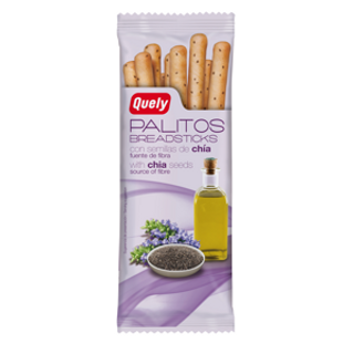 Palitos Con Semillas De Chia Quely 50Gr.