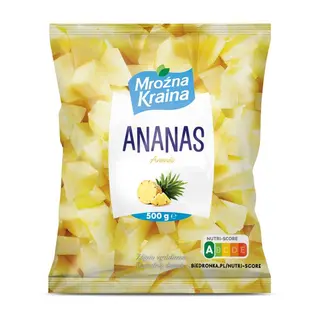 Mroźna Kraina Ananas mrożony 500 g
