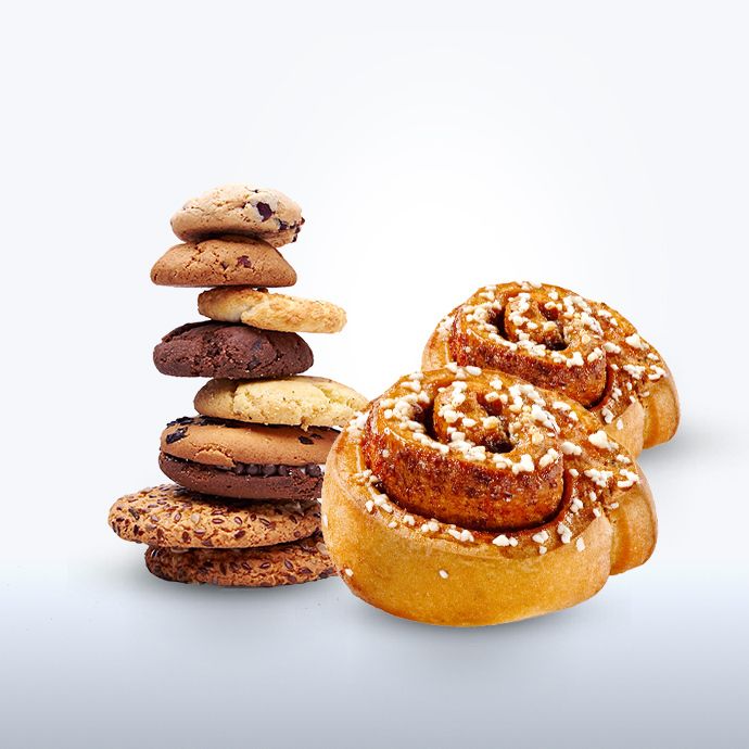 Ciastka i bułki słodkie