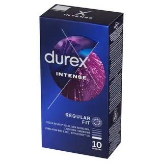 Durex Intense Prezerwatywy 10 sztuk