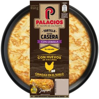 PALACIOS Tortilla De Patata Con Cebolla 650 G