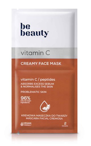 Máscara Facial Be Beauty Vita C 2*80ML