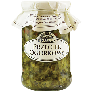 Przecier z Ogórków Krokus 340g