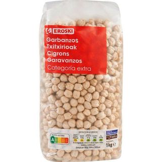 Garbanzo Extra Eroski, Paquete 1 Kg (25948340)