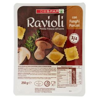 Despar Ravioli con Funghi Porcini 250 g