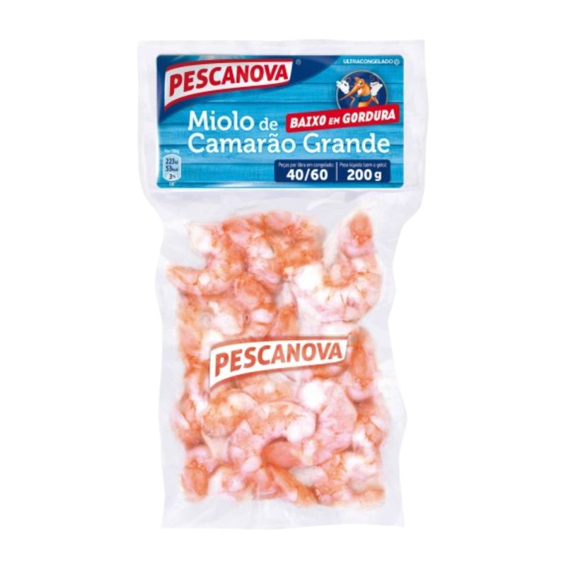 Pescanova Miolo de Camarão Grande 40/60 200g