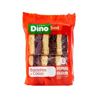 HiperDino bocaditos de cacao 330 g