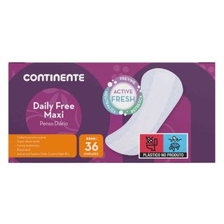 Pensos Diários Daily Free Maxi Continente (emb. 36 un)