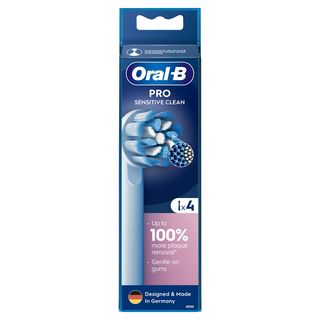 Oral-B EB60-4 Sensitive Końcówki do szczoteczki elektrycznej, 4 szt.