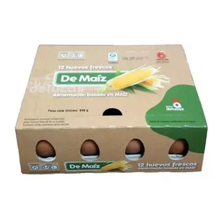 Delucas Huevos De Maiz, 12 Unidades