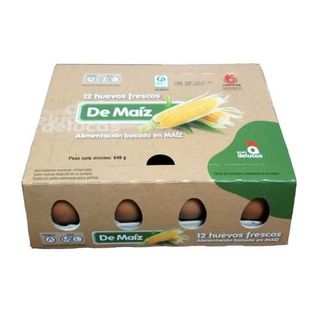 Delucas Huevos De Maiz, 12 Unidades