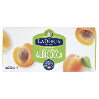 La Doria Succo E Polpa Di Albicocca 6 X 200 Ml - 100884