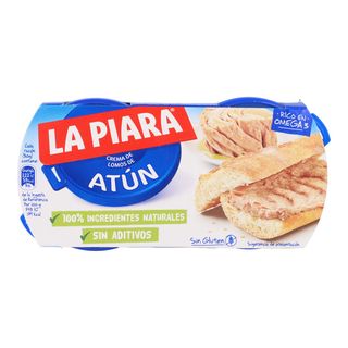 Pate Atun Aceite Solo Nat La Piara 2X75 G