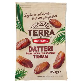 La Nostra Terra Datteri Deglet Nour con Nocciolo Tunisia 350 g