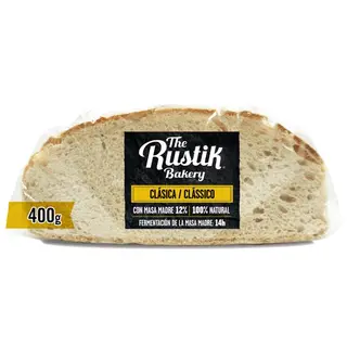 Hogaza The Rustik Bakery Tradicional 400 Gr