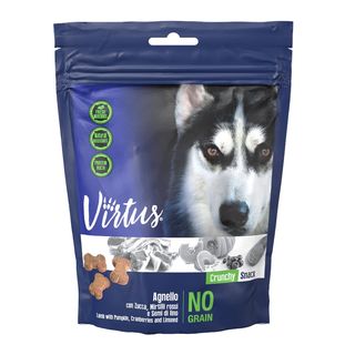 Virtus dog crunchy snack 150g agnello