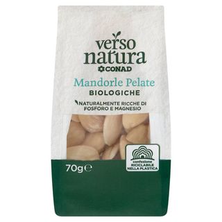 CONAD VERSO NATURA Mandorle Pelate Biologiche 70 g - 8003170058095