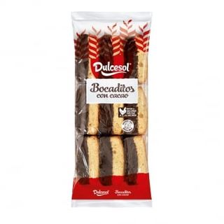 Bocaditos Con Cacao Dulcesol 250 G.