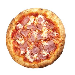 Pizza Con Jamón Cocido