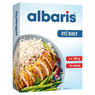 Ryż Albaris Biały 4*100g
