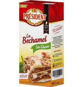 Salsa Président Beixamel Sin Gluten 500 Ml